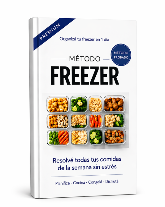 Método Freezer®: El sistema para tener comida saludable lista siempre