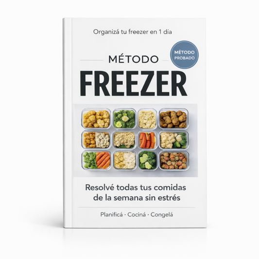 Método Freezer®: El sistema para tener comida saludable lista siempre